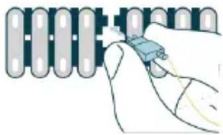 Nordväl DC101-2K - Connect the yellow BAT fuse to the fuse box (constant power). - 2