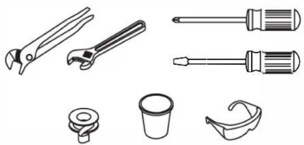 Vigo VG03013 - TOOLS NEEDED / OUTILS NECESSAIRES / HERRAMIENTAS NECESARIA - 1