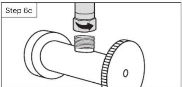 Brondell SSE-25 - Disconnect the hot water supply - 1