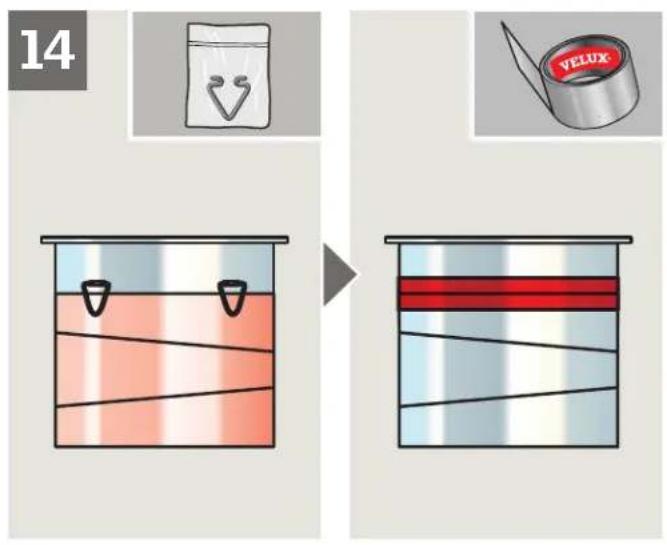 VELUX TLR 014 - Sac de plastique : - 16