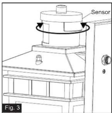Vaxcel Ridge T0728 - Posición del panel de control - 3