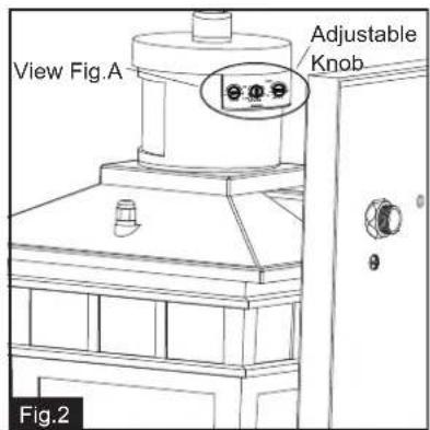 Vaxcel Ridge T0728 - The Position of Control Panel - 2