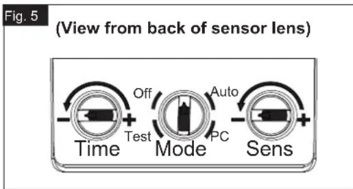 Vaxcel Geneva T0729 - Customization Options Shut-off Delay - 2