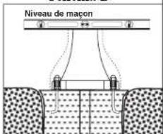 Craftmade Canon ZA3625 - Préparation de l'assise et enforcement des boulons de scellement - 4