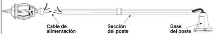 Craftmade Armstrong ZA4115 - Armado del poste - 3