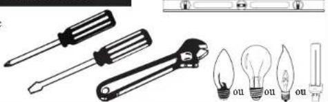 Craftmade Armstrong ZA4115 - -OUTILLAGE NÉCESSAIRE - 1
