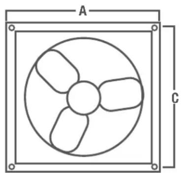 Canarm AX36-EC - P SERIES FANS: - 1