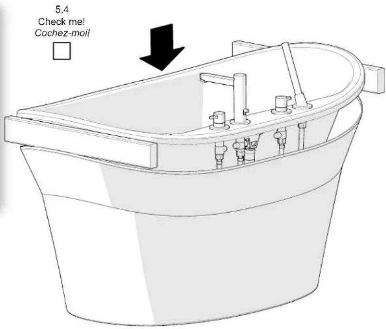 Maax 103903 - STEP ÉTAPE 5 - 6