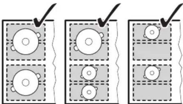 IKEA HÖGKLASSIG 404.678.26 - Multi-Flexi mode 2 + 2 sections - 2