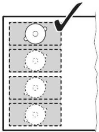 IKEA HÖGKLASSIG 404.678.26 - Diametro e posizione delle pentole - 1