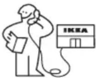 IKEA MATMÄSSIG 104.670.93 - Der spezielle Kundendienst (Service) für IKEA Geräte: - 1