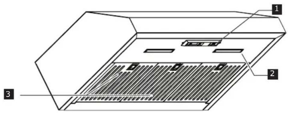 IKEA PLANENLIG 304.621.41 - Descripción del aparato - 1