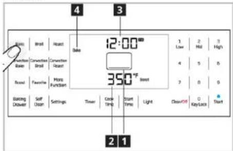 IKEA VASKARBO 405.876.16 - Setting Temperature and Function Mode - 1