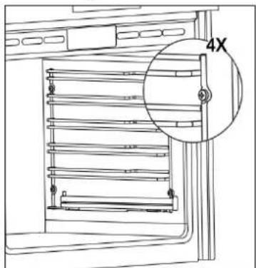 IKEA VASKARBO 405.876.16 - Removing the round lamp; - 5