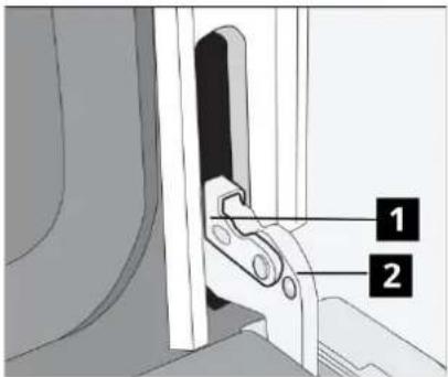 IKEA VASKARBO 405.876.16 - Retrait de la porte du four - 2