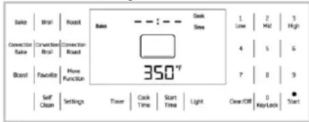 IKEA VASKARBO 405.876.16 - How to operate the oven control unit - 1