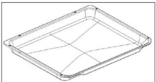 IKEA VASKARBO 405.876.16 - Oven tray - 1