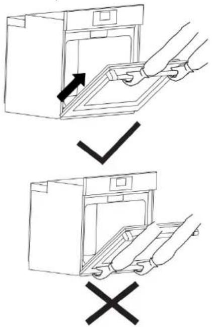 IKEA VASKARBO 405.876.16 - Retrait de la porte du four - 1