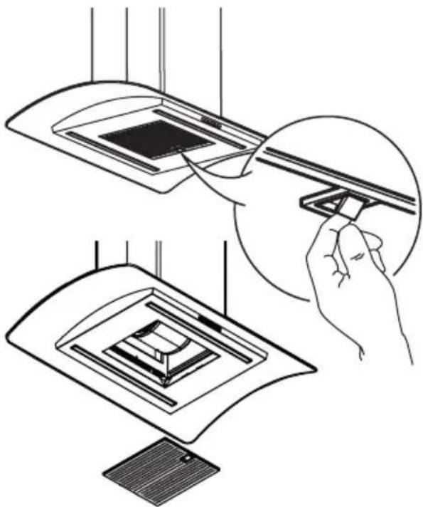 IKEA UNDANTAG 104.621.37 - Mantenimiento del filtro anti-grasa: - 1