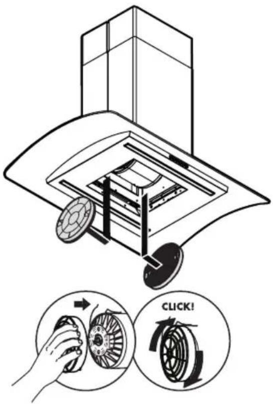IKEA UNDANTAG 104.621.37 - Mantenimiento del filtro anti-grasa: - 2