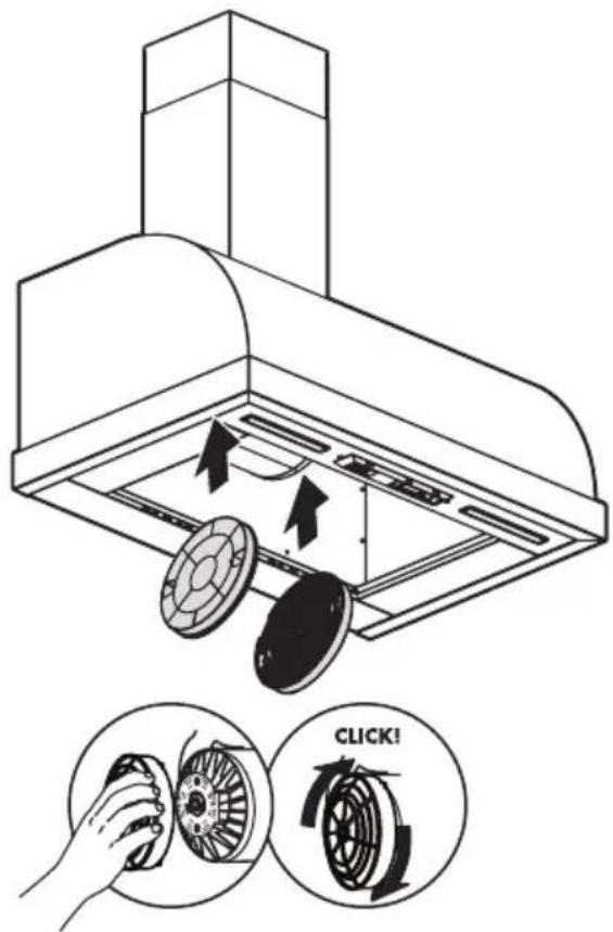 IKEA UNGDOMLIG 504.621.40 - Mantenimiento del filtro anti- grasa: - 2