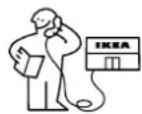IKEA LUMNÄS 305.728.56 - So erreichen Sie unseren Kundendienst - 1