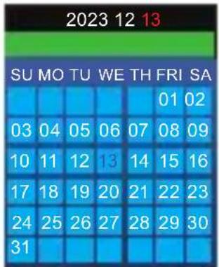 2023 12 13 SU MO TU WE TH FRI SA 01 02 03 04 05 06 07 08 09 10 11 12 13 14 15 16 17 18 19 20 21 22 23 24 25 26 27 28 29 30 31