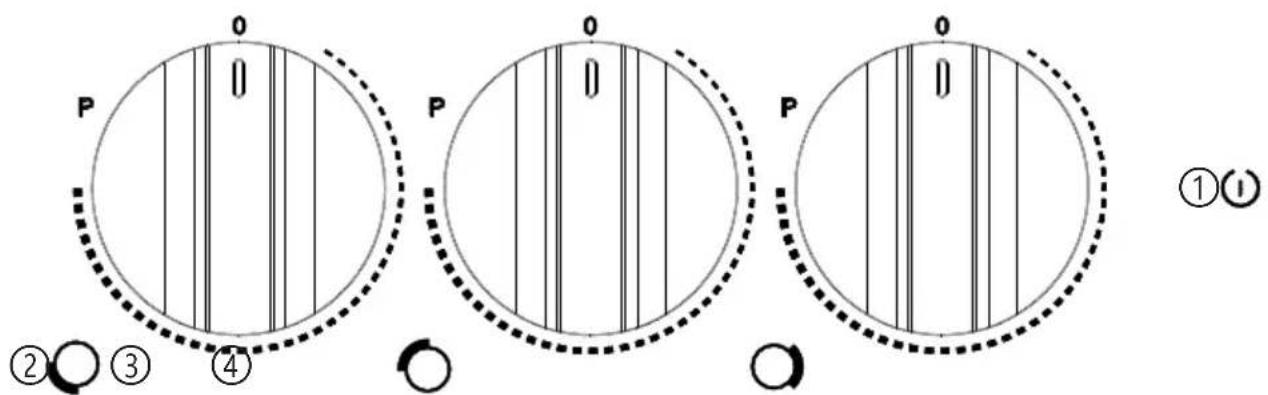Klarstein Kochheld - Layout del pannello di controllo 10047623, 10047865 - 1