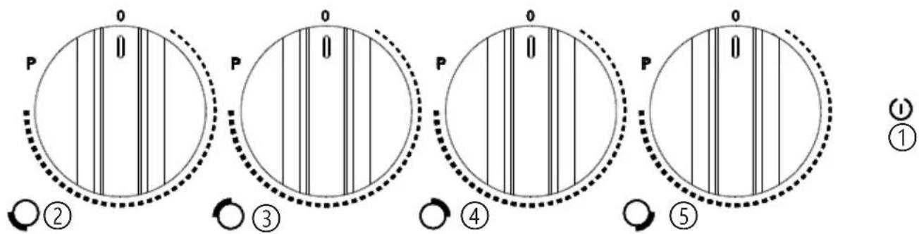 Klarstein Kochheld - Disposition du panneau de contrôle 10047866, 10047867 - 1