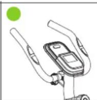 VirtuFit HTR100 - Per regolare le cinghie per i piedi, attenersi alla seguente procedura: - 2