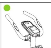 VirtuFit HTR100 - Pentru a regla curelele pentru picioare, urmati pasii de mai jos: - 2