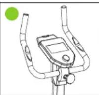 VirtuFit HTR200i - Senzori de mână - 1