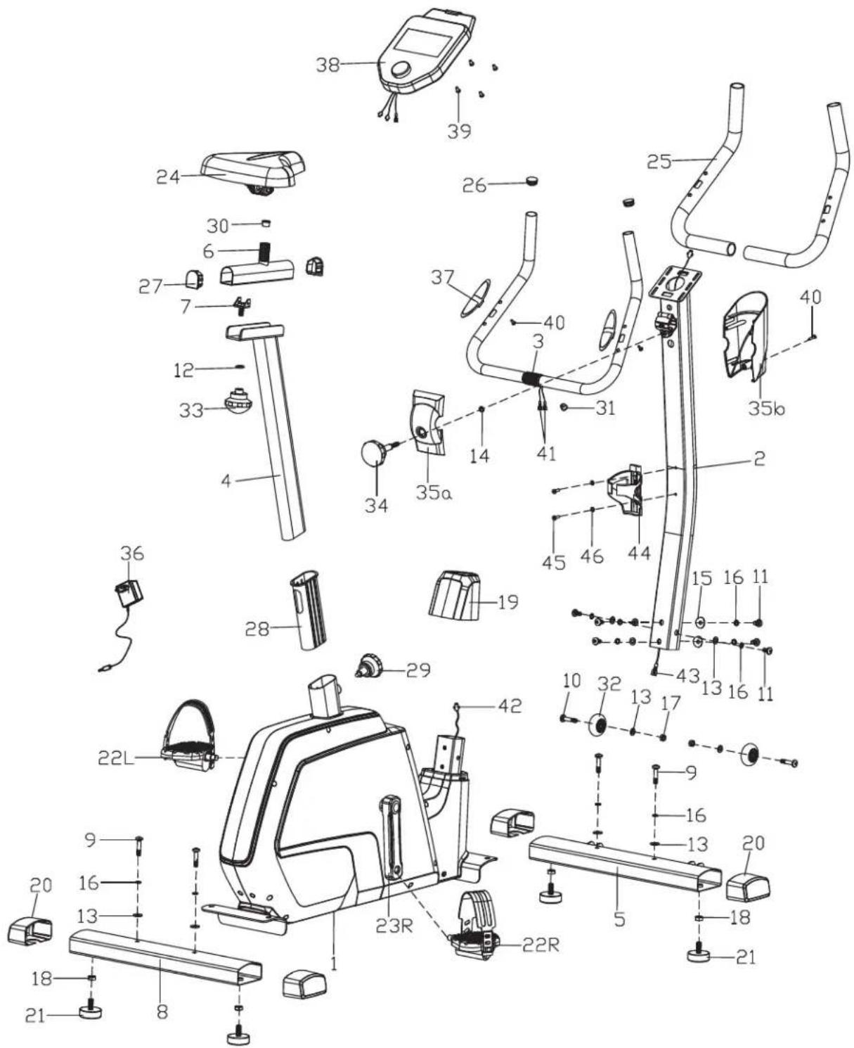 VirtuFit HTR200i - INDEX - 1