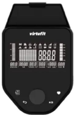 VirtuFit HTR200i - CONSOLE OVERZICHT (FIG. A) - 1