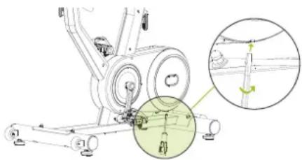 VirtuFit Etappe 2.0i - Ouverture du boîtier de chaîne - 1