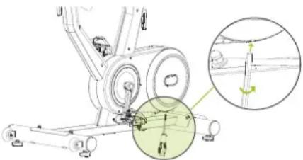 VirtuFit Etappe 2.0i - Öffnen des Kettenspeichers - 1