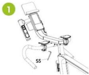 VirtuFit Etappe 2.0i - Adjusting the elbow pads (1) - 1
