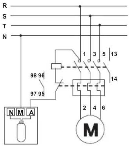 Fantini Cosmi A95A - CONNEXIONS ELECTRIQUES - 4