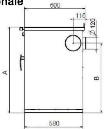 Wamsler W2-50 - Disegno dimensionale - 1