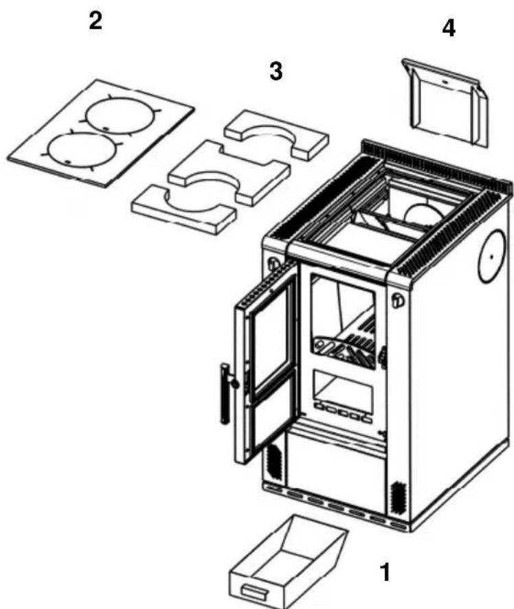 Wamsler W2-50 - Piastra di acciaio - 1