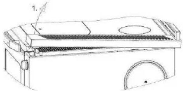 Wamsler W2-50 - Inoxydable caillebotis - 1