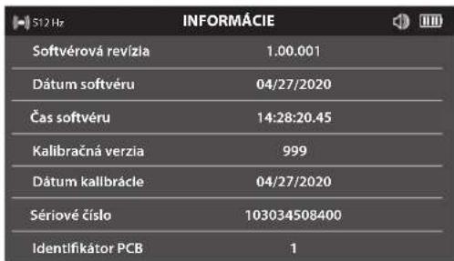 MILWAUKEE M12 PL-0C - Stránka menu INFORMÁCIE - 2