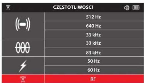 MILWAUKEE M12 PL-0C - Nawigacja w menu URZĄDZENIA LOKALIZACYJNEGO - 1