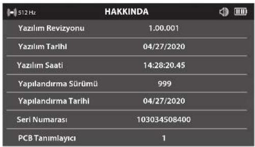 MILWAUKEE M12 PL-0C - HAKKINDA menü sayfası - 1