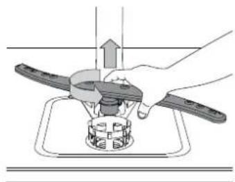 IKEA LAGAN 306.273.64 - Pulizia dei bracci aspersori - 2