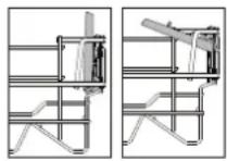 IKEA LAGAN 306.273.64 - Reguleeritava asendiga kokkukäivad labad - 1