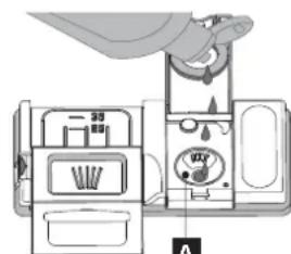 IKEA LAGAN 306.273.64 - Riempimento del distributore di brillantante - 2