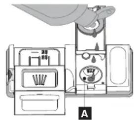 IKEA LAGAN 306.273.64 - Llenado del dispenser del abrillantador - 2
