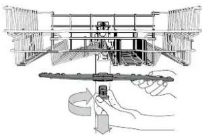 IKEA LAGAN 306.273.64 - Reinigung der Spruharme - 1