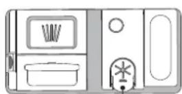 IKEA LAGAN 306.273.64 - Remplir le distributeur de liquide de rincege - 1